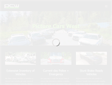 Tablet Screenshot of picturecarswest.com